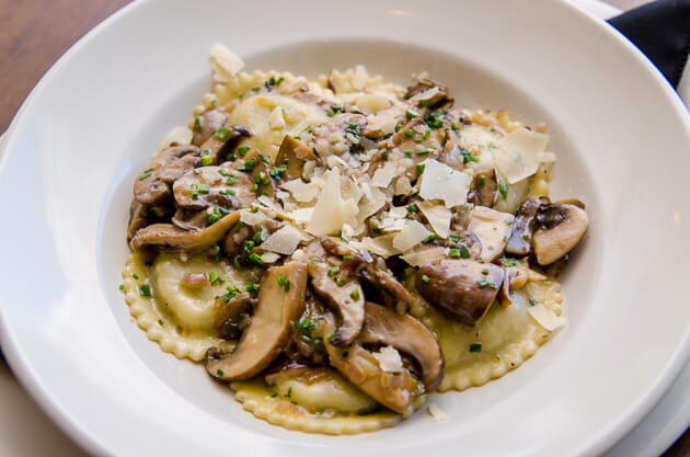 Wild Mushroom Ravioli