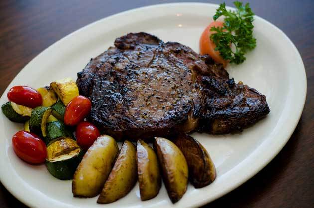 Hand cut Ribeye Steak